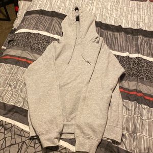 Men’s grey inspirational hoodie